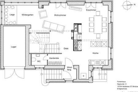 Ferienhaus Bindow Heidesee Exteriör bild